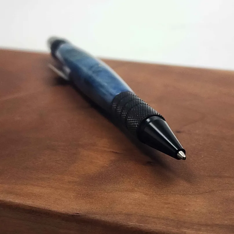 Denim Boxwood Ballpoint Click Pen