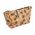 Small Brown Whistle Print Cork Zippered Pouch - Heart of the Home LV