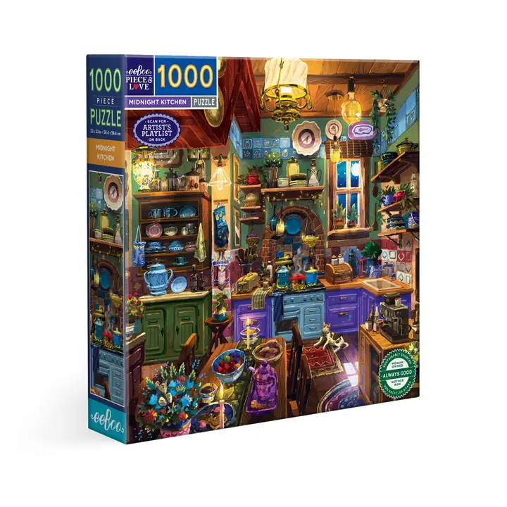 Midnight Kitchen 1000 Piece Puzzle - Heart of the Home Inc