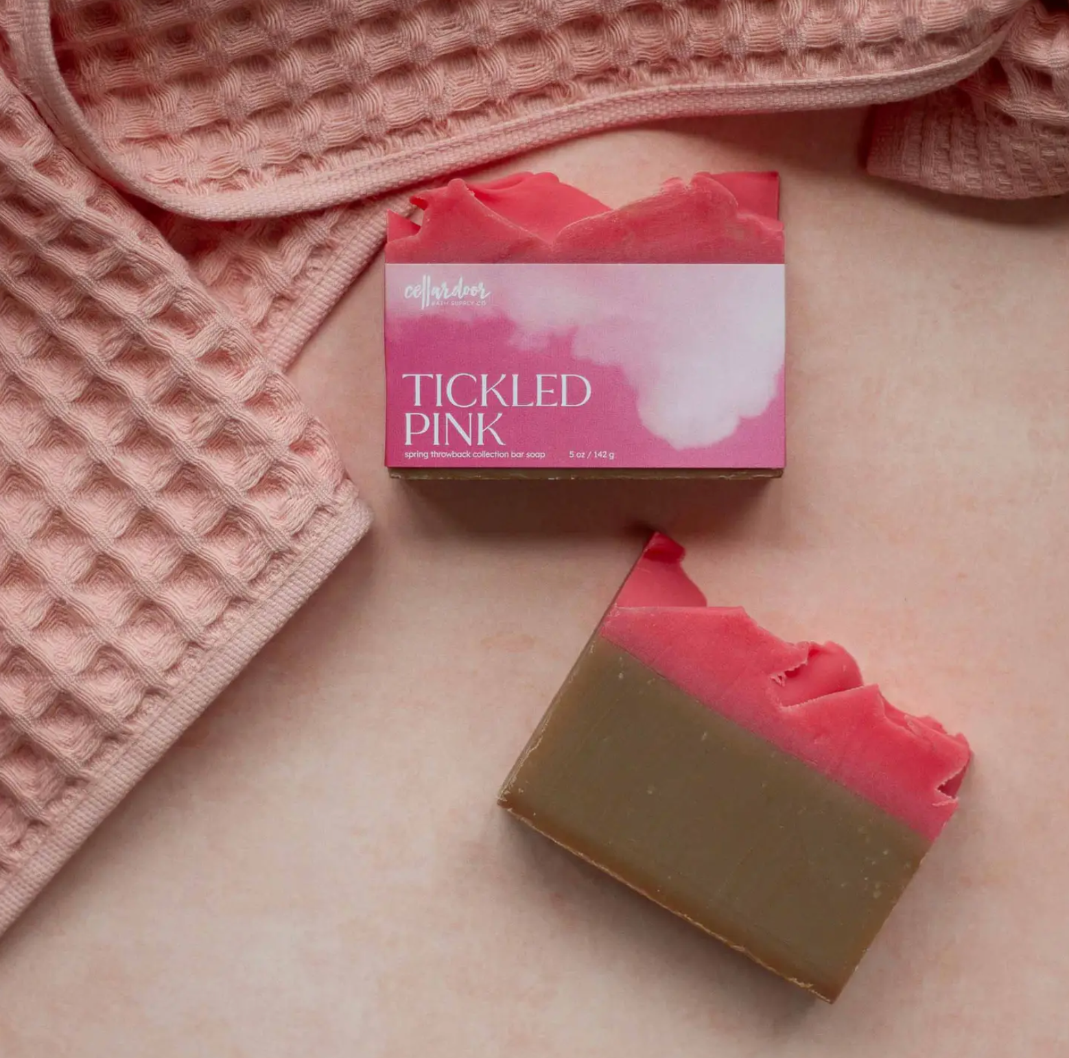 Tickled Pink Bar Soap - Heart of the Home Inc