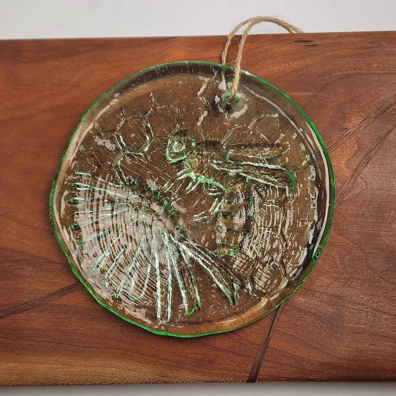 Bee Glass Token - Large
