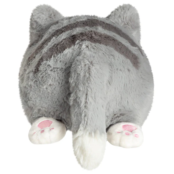 Mini Squishable Grey Kitty - Heart of the Home Inc