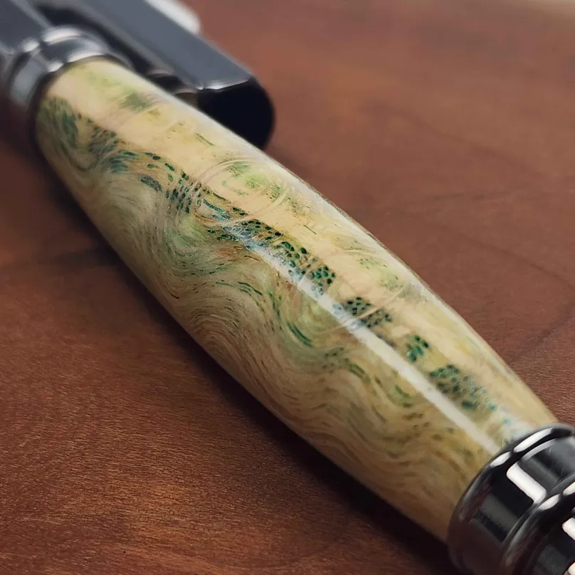 Green Boxwood Fountain Pen