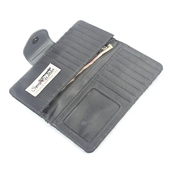 Summer Chorus Cicadas Long Wallet