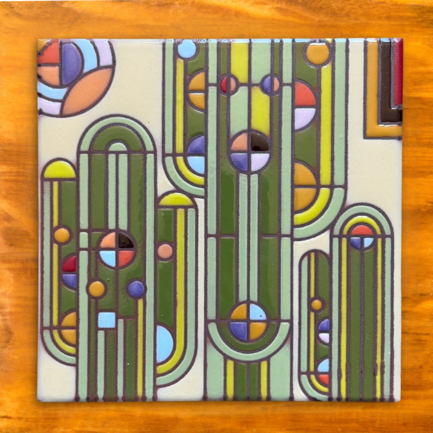 Saguaro Forms Glazed Tile - Heart of the Home Inc