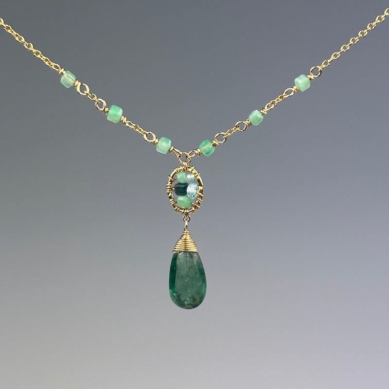 Ocean Pendant Necklace - Heart of the Home Inc