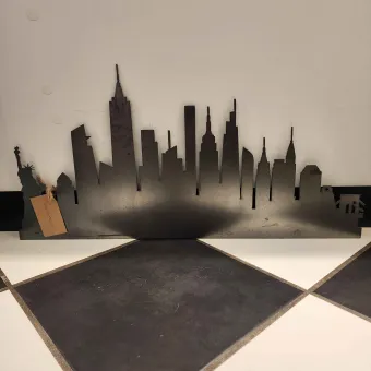 New York Skyline Wall Art