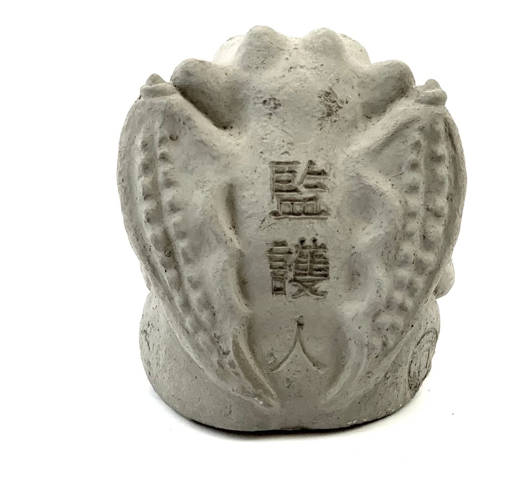 Medium Meditating Gargoyle Stone Statue - Heart of the Home Inc