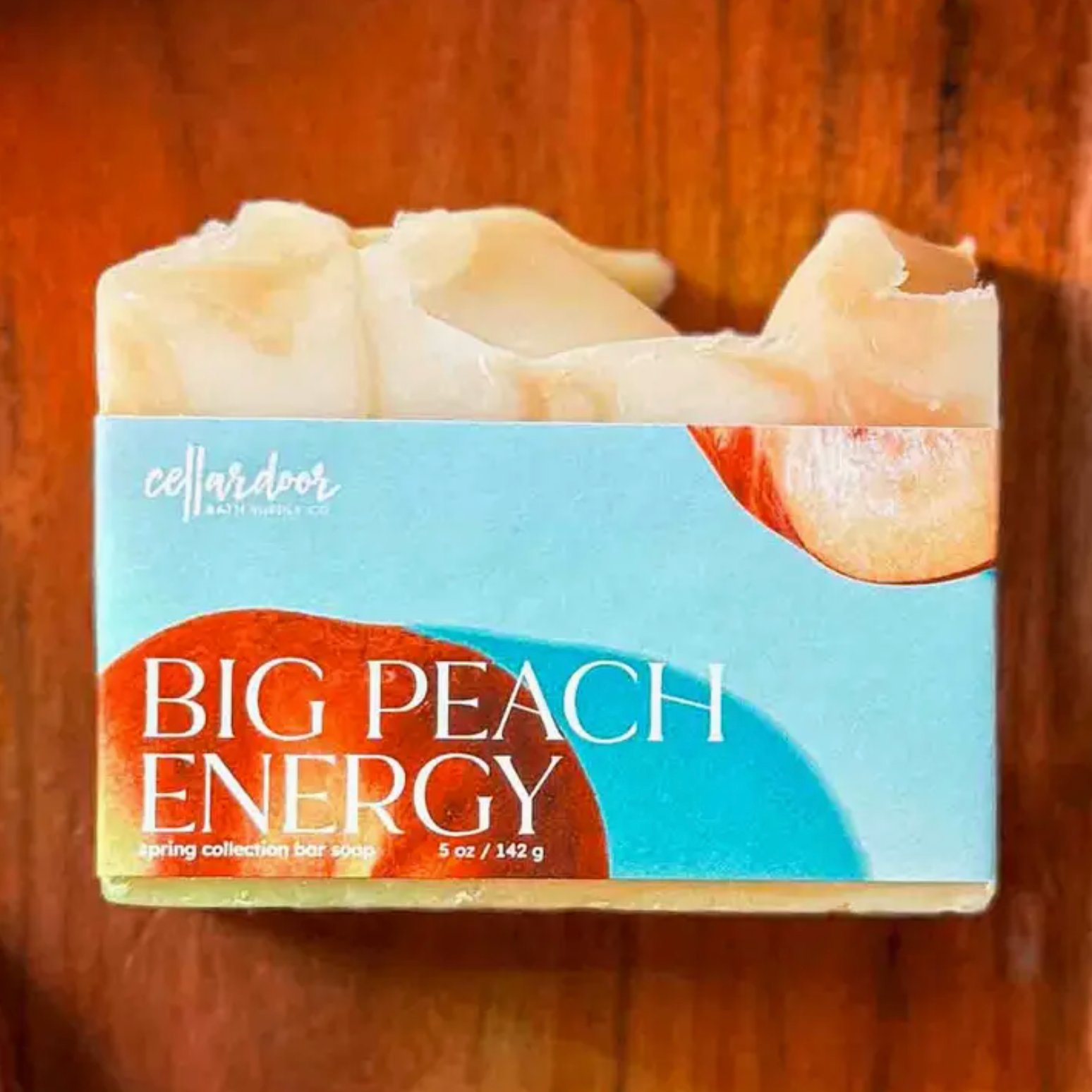 Big Peach Energy Bar Soap - Heart of the Home Inc