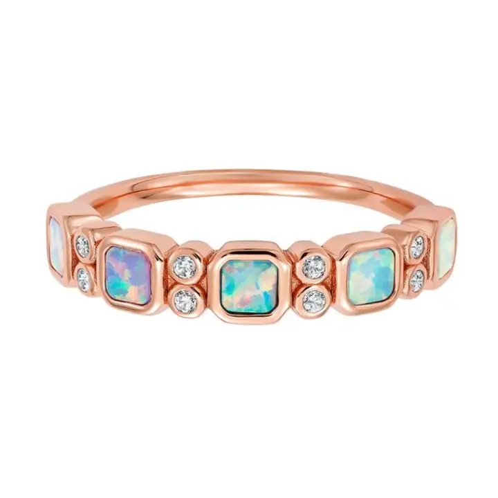 Opal Ombre Juniper Ring