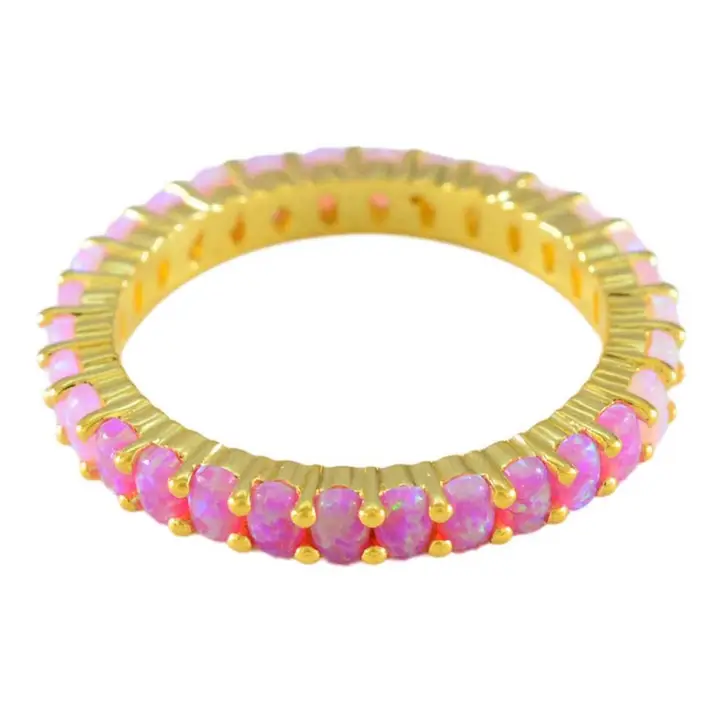 Pink Hues Dual Opal Band