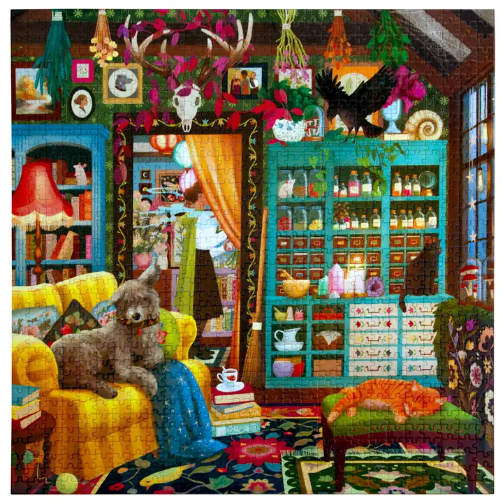 Sorcerer's Den 1000 Piece Puzzle - Heart of the Home Inc