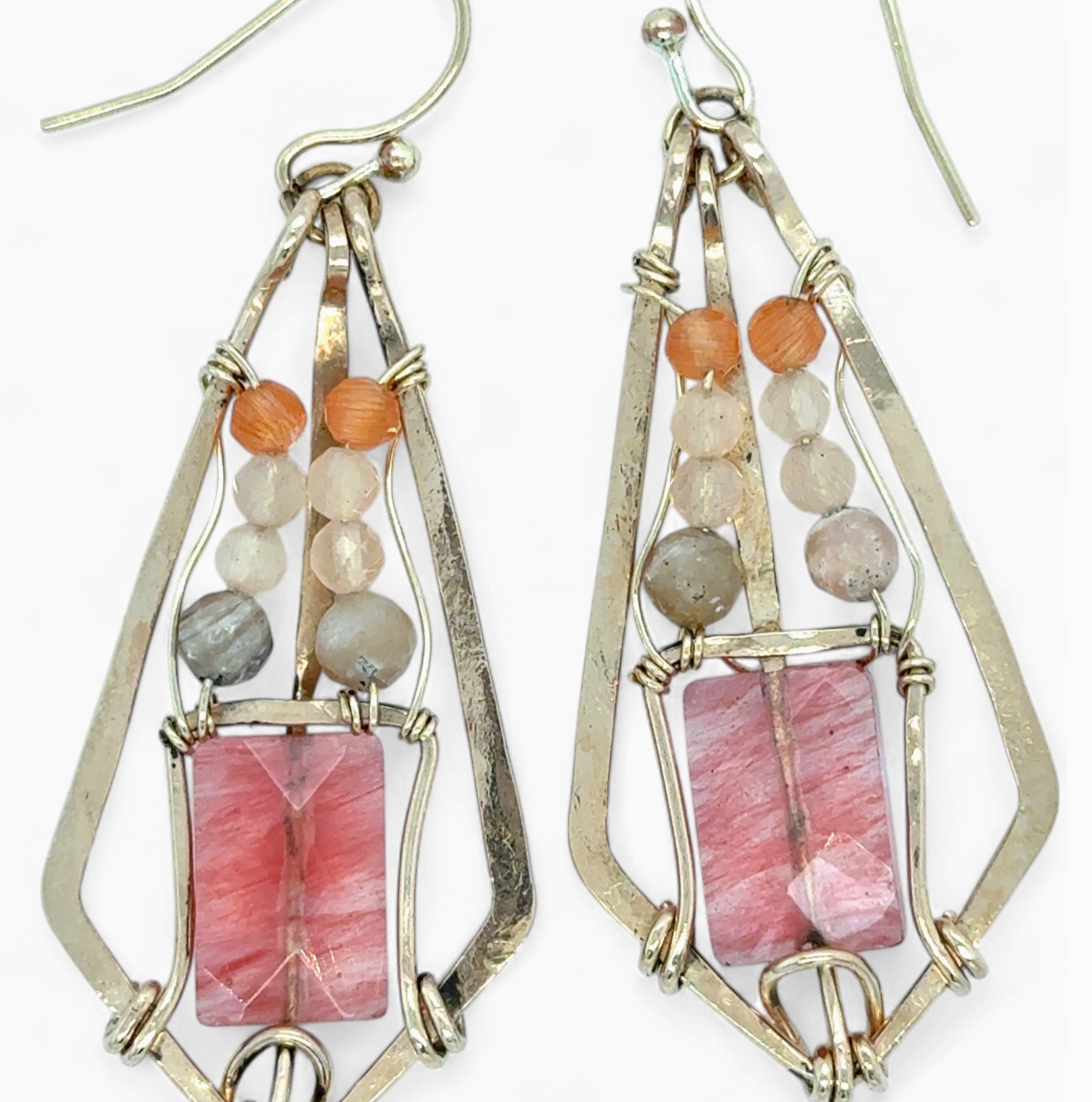 Apricot Jam Earrings - Heart of the Home Inc