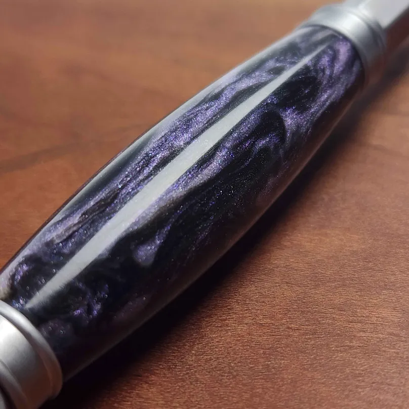 Diamondcast Purple Roller Pen