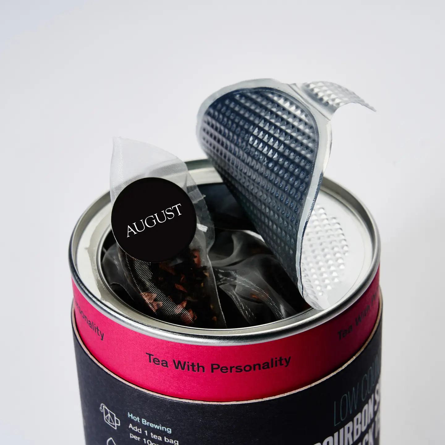 Black Metallic - Violet Elderberry Black Tea