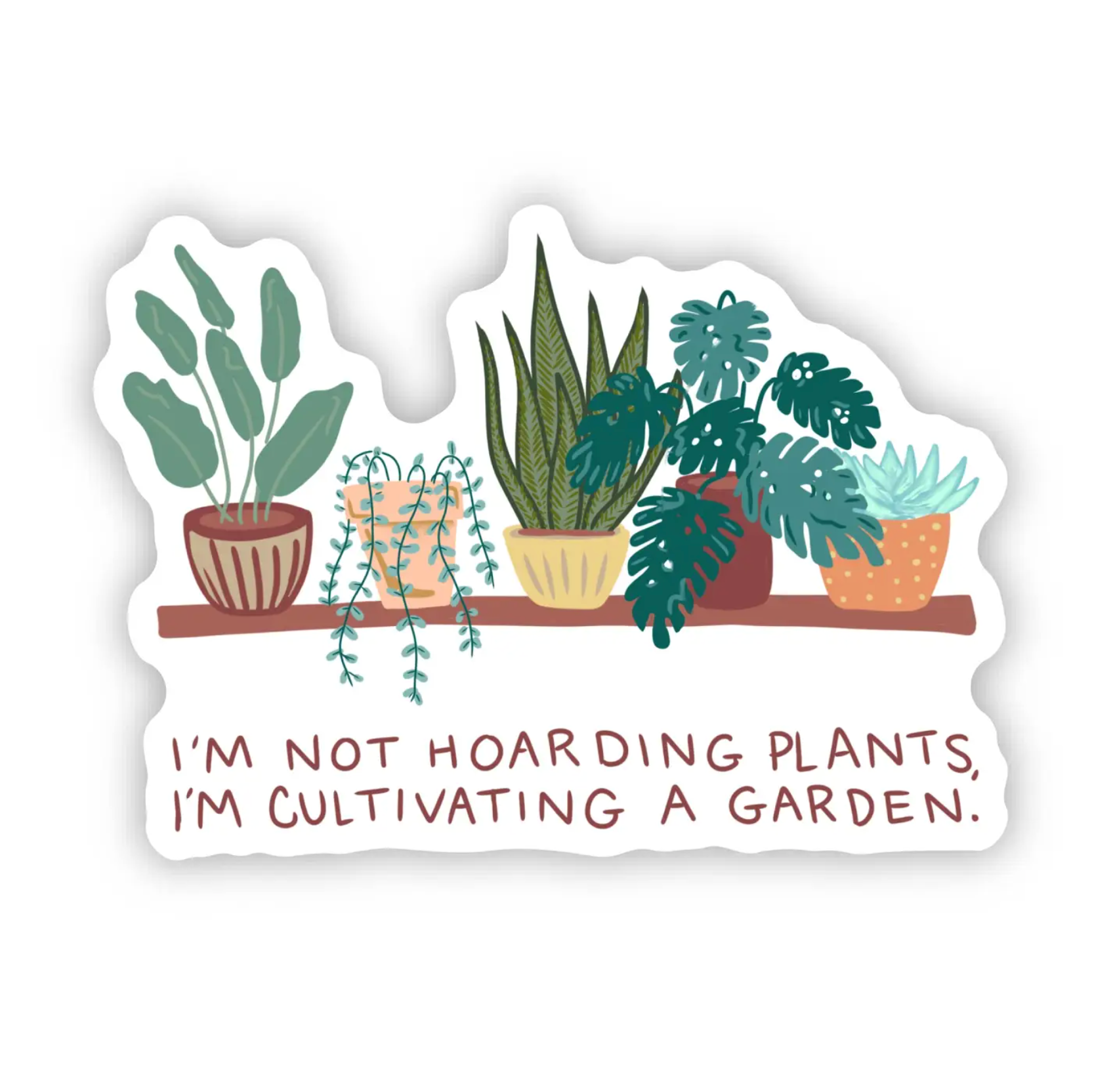 Cultivating a Garden Sticker - Heart of the Home Inc