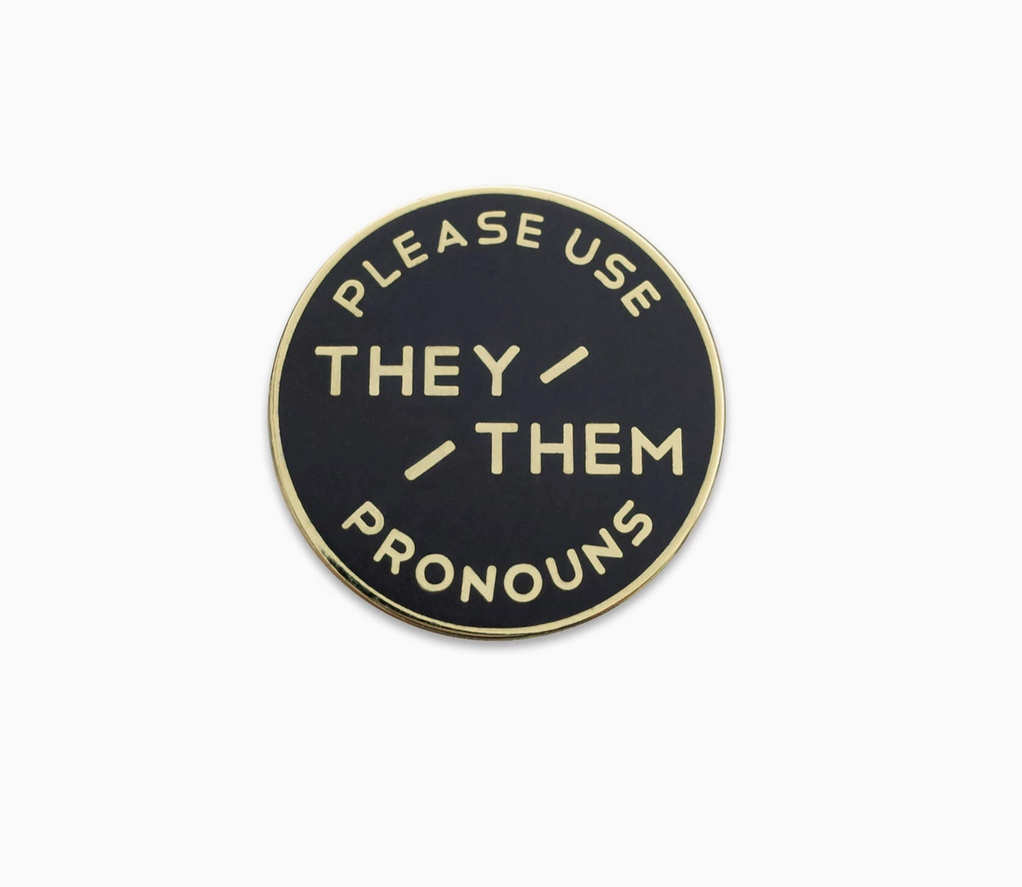Circular Pronoun Pin They/Them - Heart of the Home LV