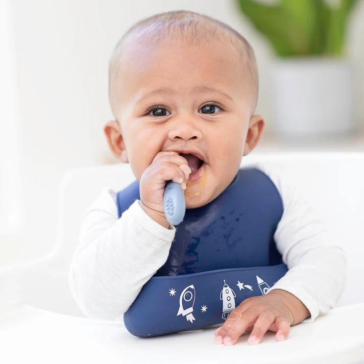 Learn to Eat Beginner Set - Shooting Star Blue - Heart of the Home Inc