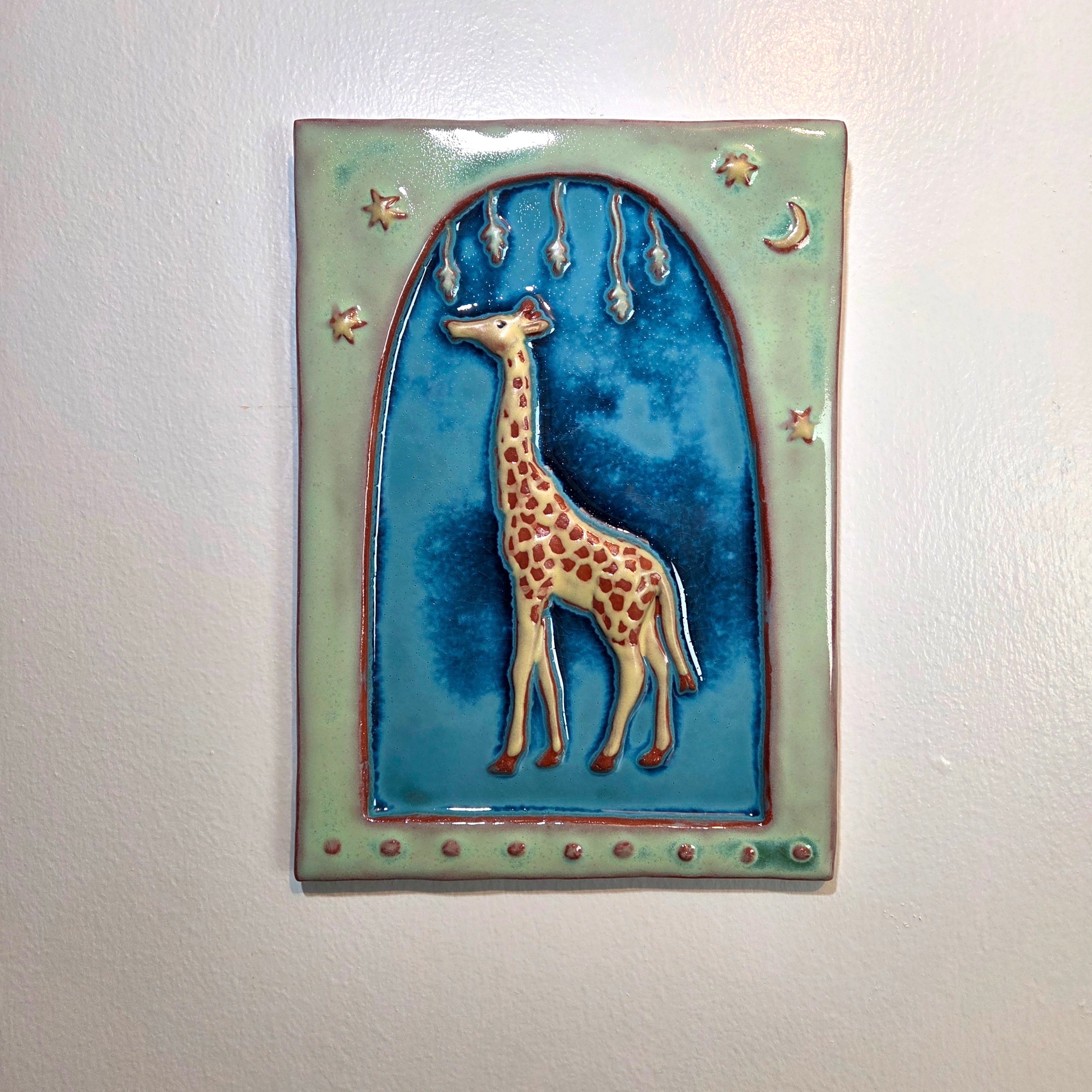 Giraffe Icon Wall Tile - Heart of the Home Inc