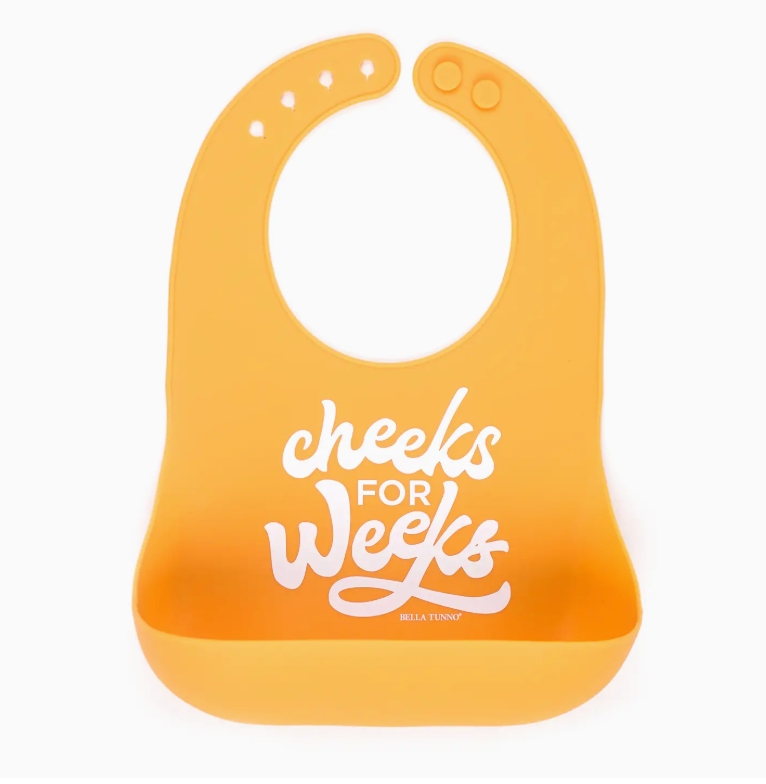 Wonder Bib - Cheeks for Weeks - Heart of the Home Inc