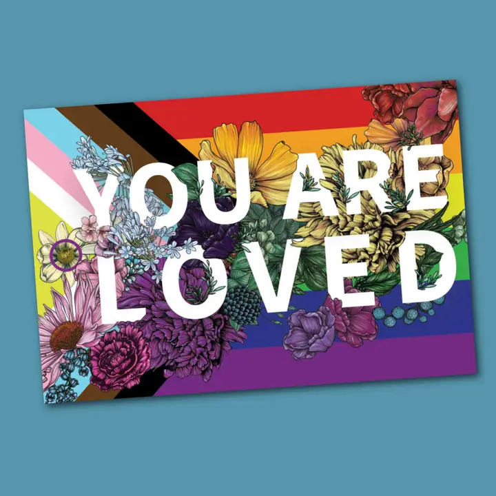 You Are Loved LGBTQ Pride Sticker