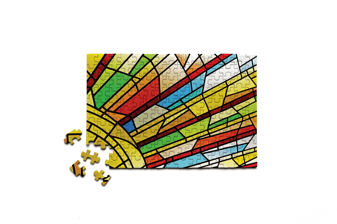 Stained Glass Micro Puzzle - Heart of the Home Inc