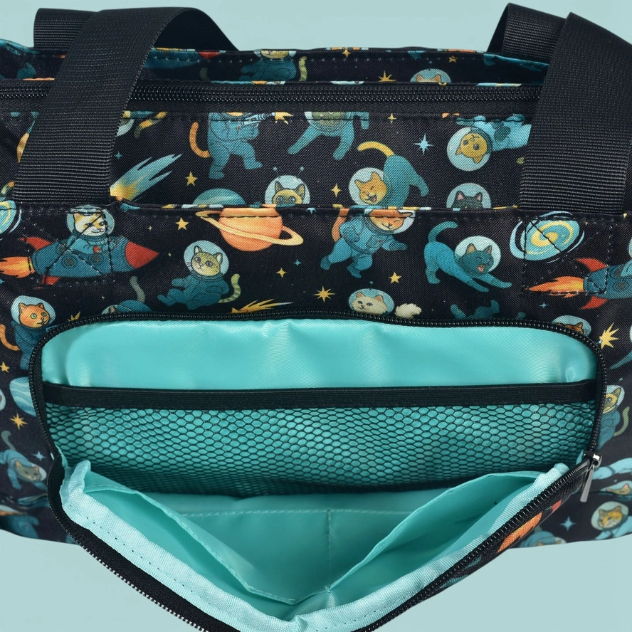 Space Kitties Medium Venture Tote - Heart of the Home Inc