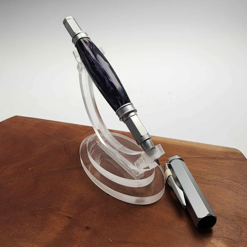 Diamondcast Purple Roller Pen