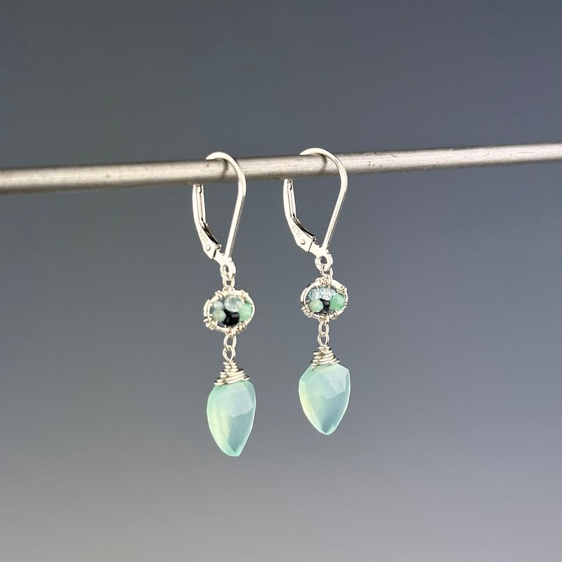 Ocean Arrow Earrings - Heart of the Home Inc