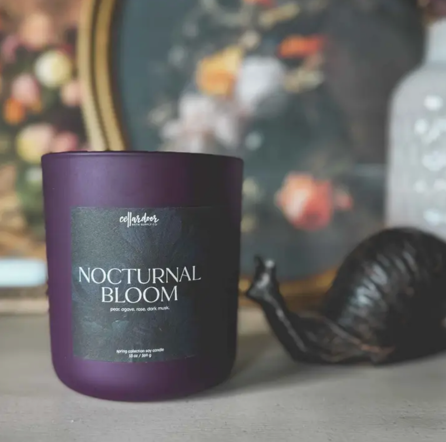 Nocturnal Bloom Double Wick 13oz Candle - Heart of the Home Inc