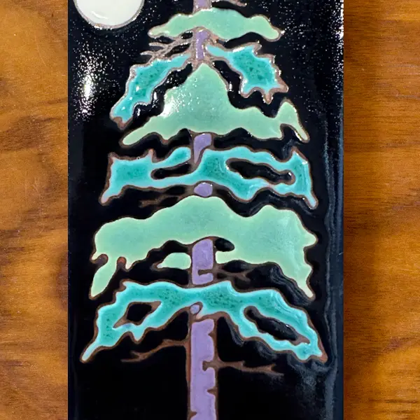 Tree Glazed Tile 3x6