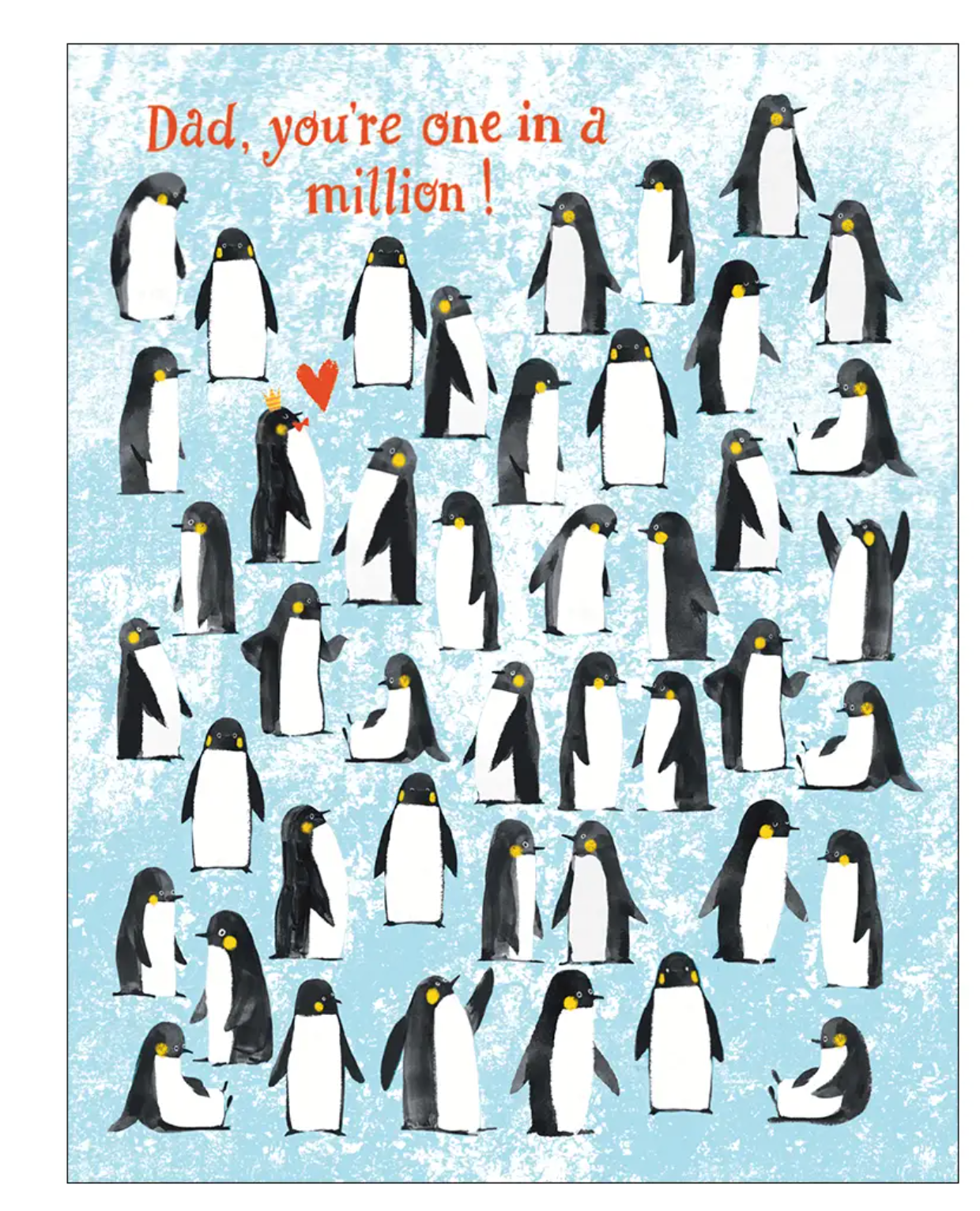 Penguin Dad Father's Day Card - Heart of the Home Inc