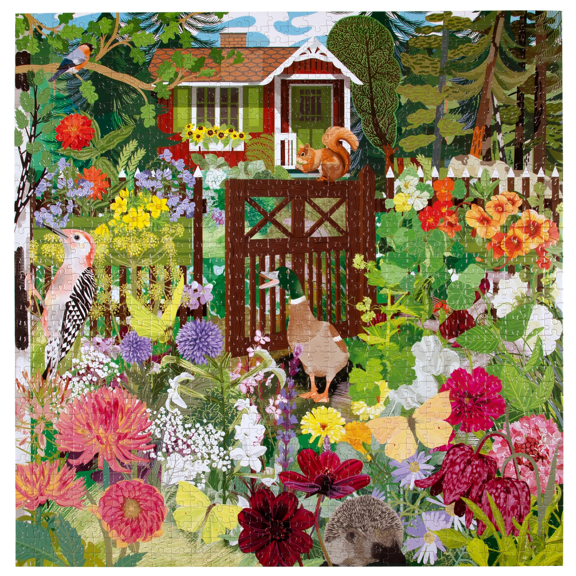 Lavender Kitchen 1000pc Puzzle - Heart of the Home Inc