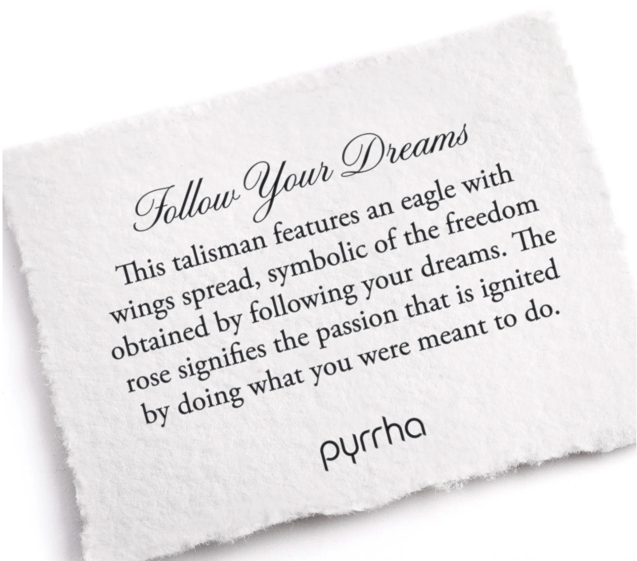 Follow Your Dreams Talisman - Heart of the Home Inc