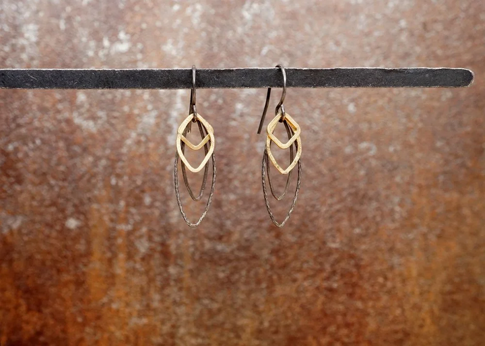 Cicada Wing Earrings - Heart of the Home Inc