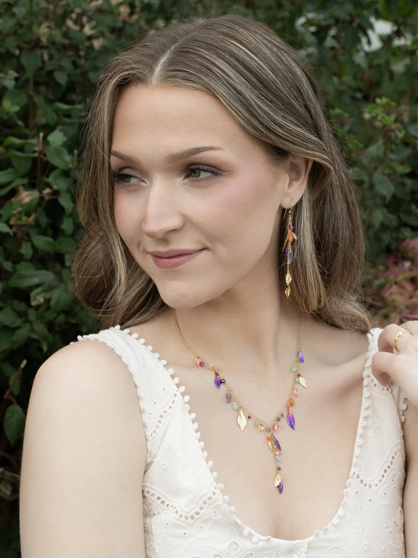 Calliope Necklace in Tropic Punch