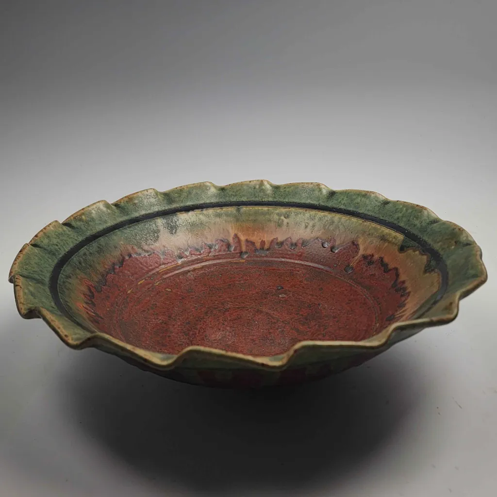 Ruffle Serving Bowl