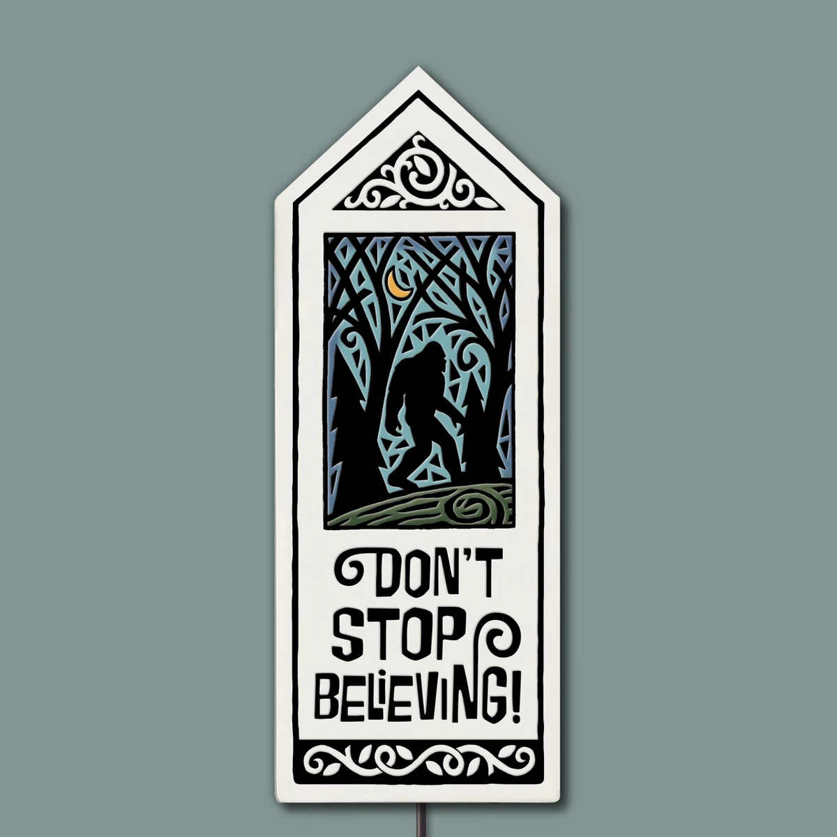 Don't Stop Believing Garden Tile - Heart of the Home Inc