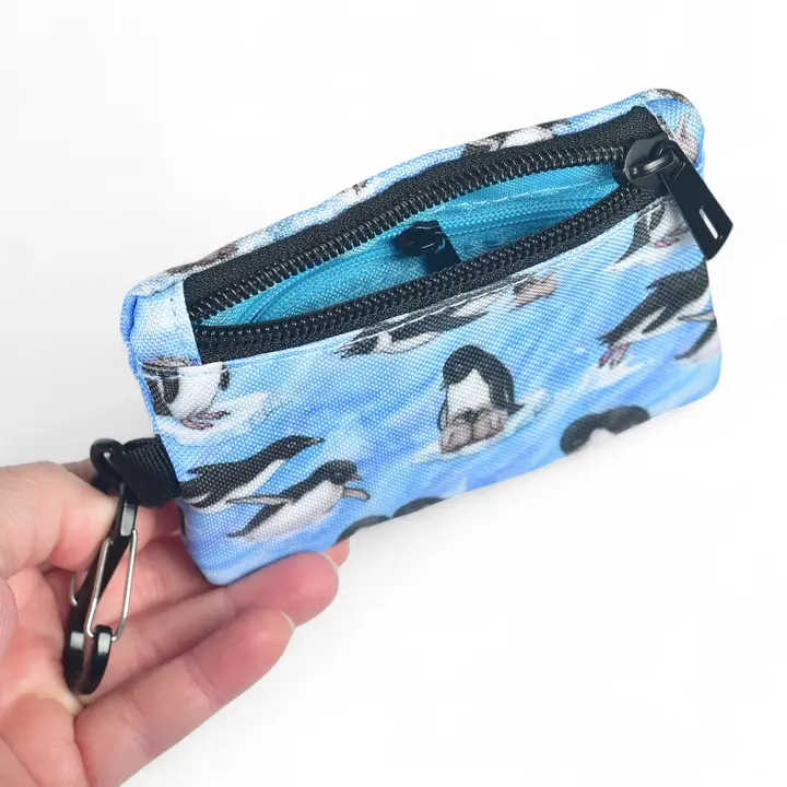 Penguin Parade Clip Wallet