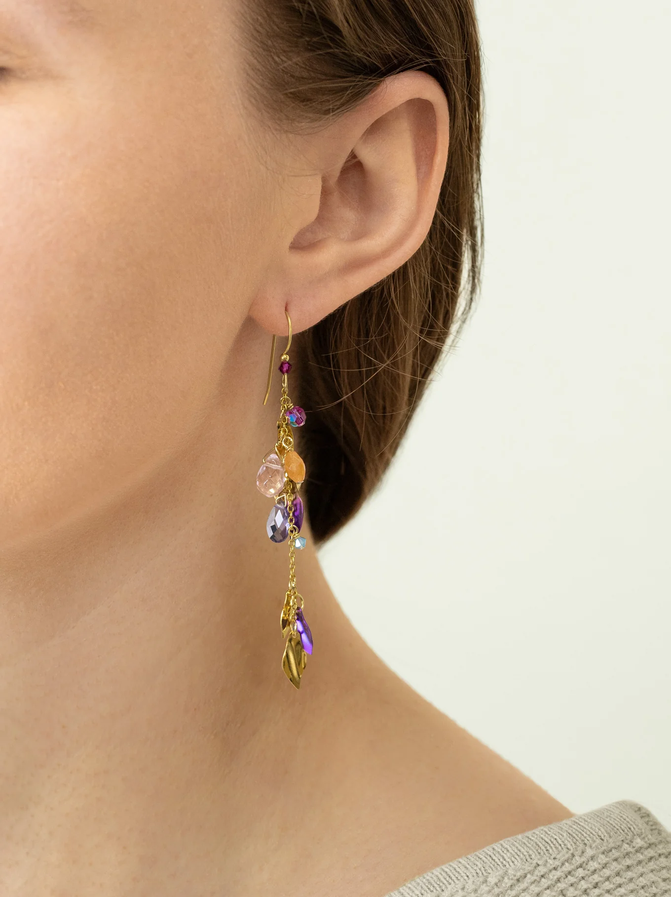 Calliope Earrings in Tropic Punch