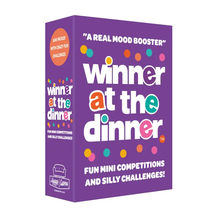 Winner At the Dinner Card Game