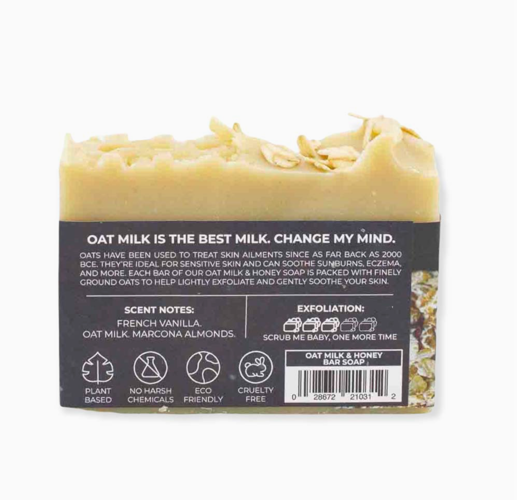 Oat Milk & Honey Bar Soap - Heart of the Home Inc