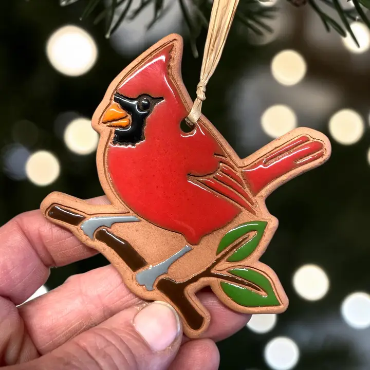 Cardinal Ornament
