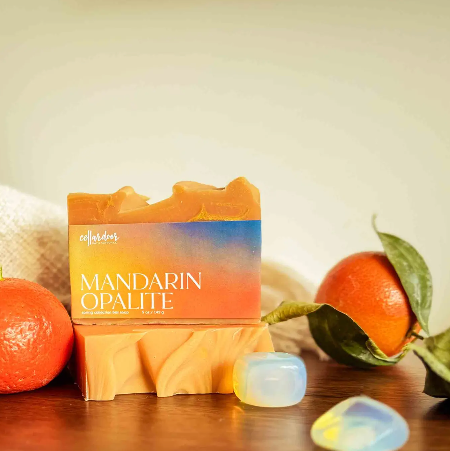 Mandarin Opalite Bar Soap - Heart of the Home Inc
