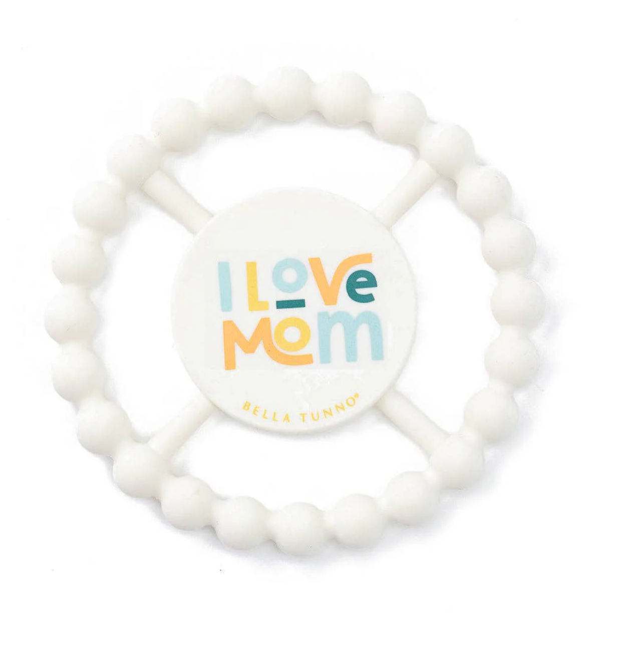 I Love Mom Teether - Heart of the Home Inc
