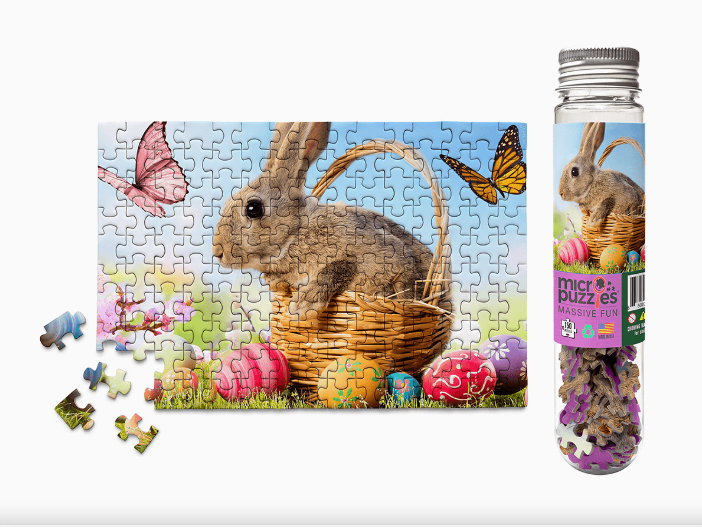 Easter Bunny Mini Jigsaw Puzzle - Heart of the Home LV