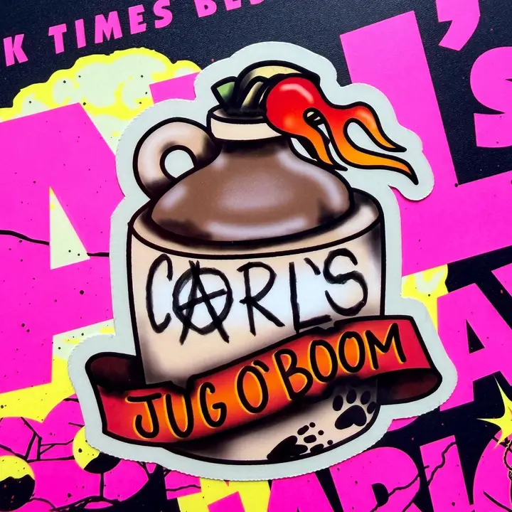 Jug O Boom Dungeon Crawler Sticker