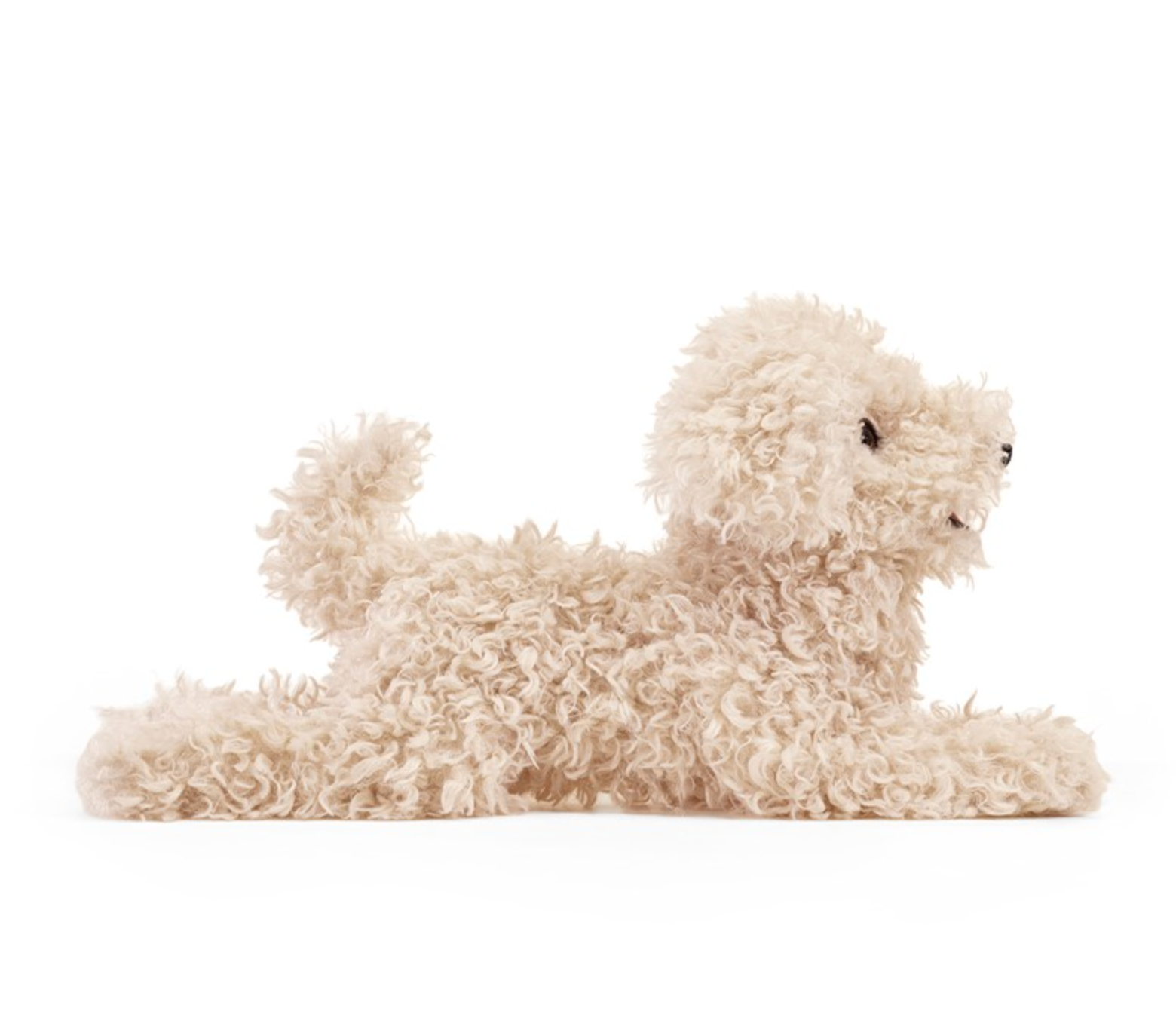 White Poodle Puppy Hand Puppet - Heart of the Home Inc