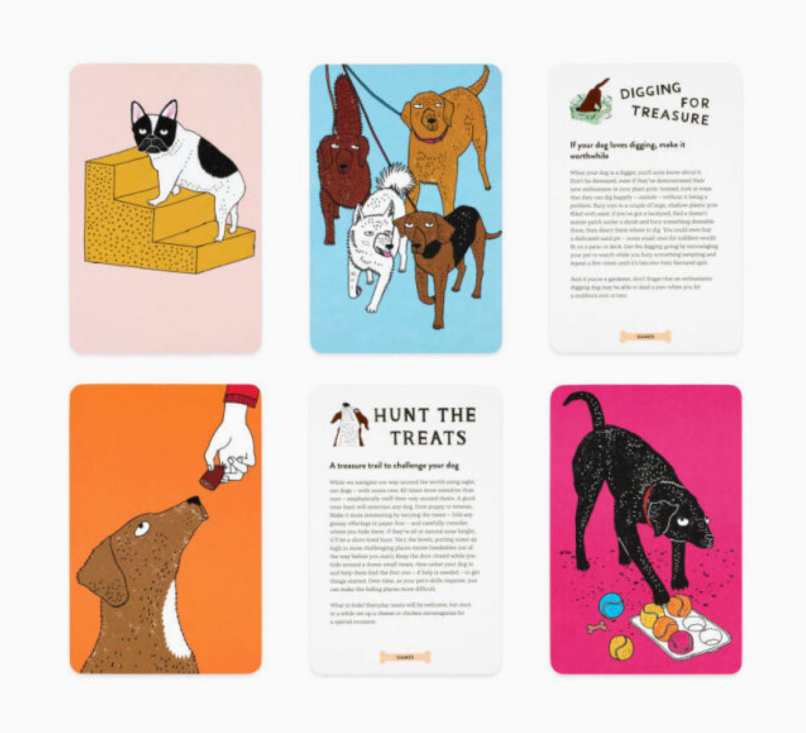 School For Dogs (and their Humans): Fifty cards with tips and tricks for dogs and their owners - Heart of the Home Inc
