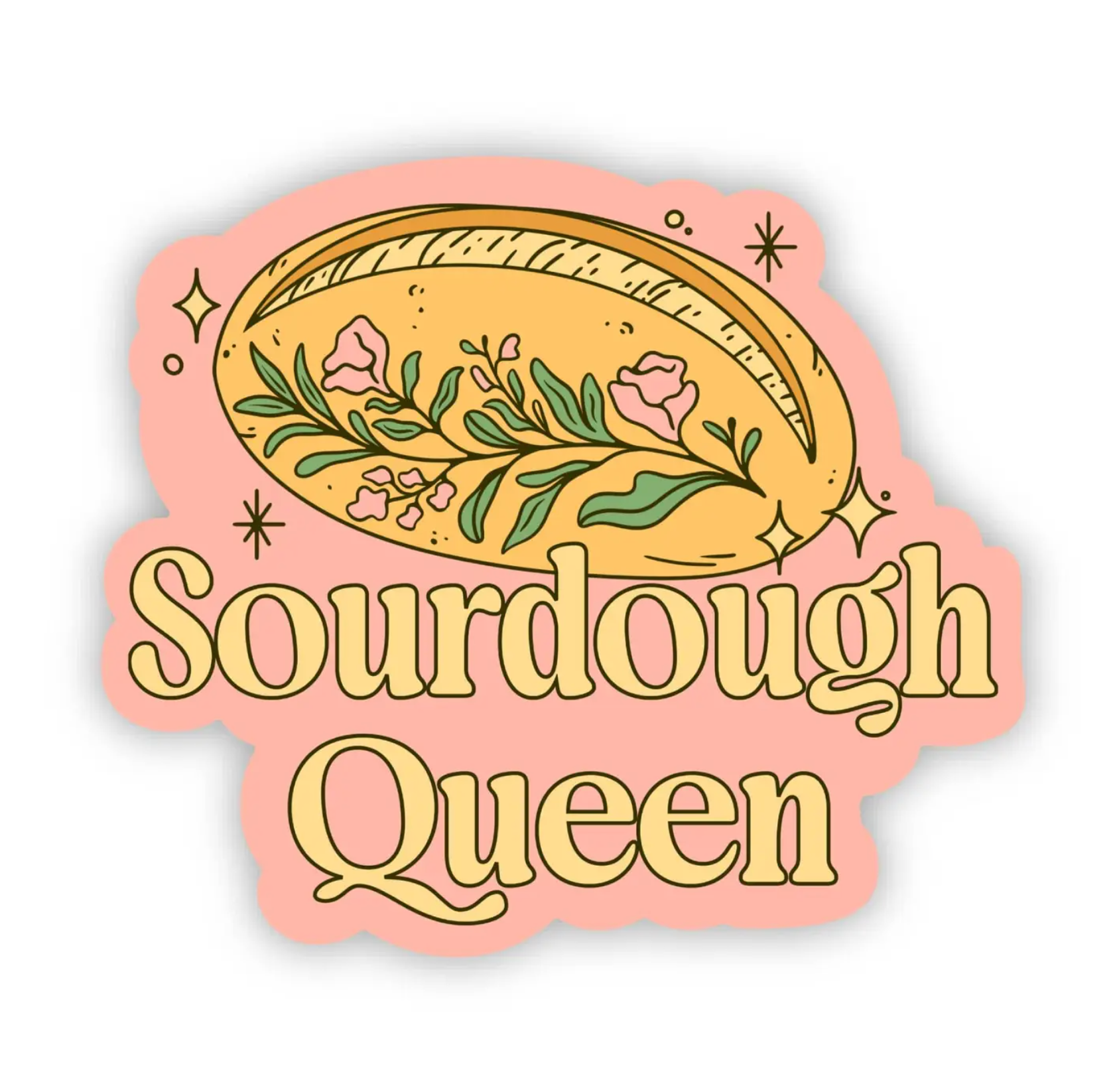 Sourdough Queen Sticker - Heart of the Home Inc